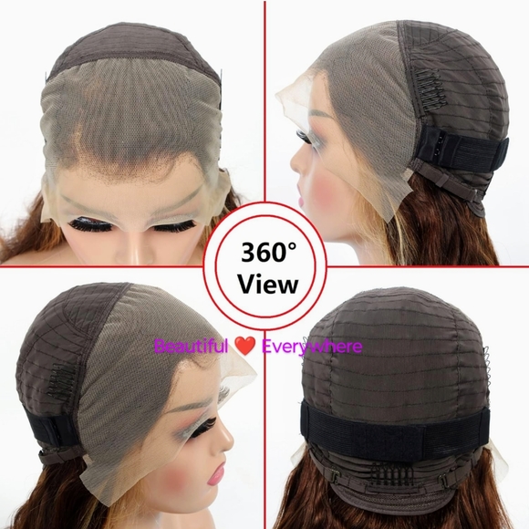 Human Hair Lace Frontal Wig - Picture 16 of 16